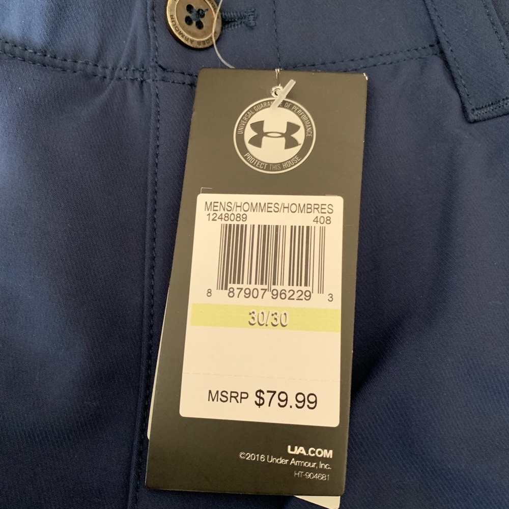 ✅SOLD Under Armour Straight Leg Golf pants - Picture 3 of 5
